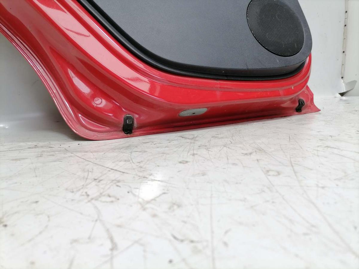 Dacia Sandero SD original T&uuml;r hinten links OV21D Red Passion Rohbau BJ09